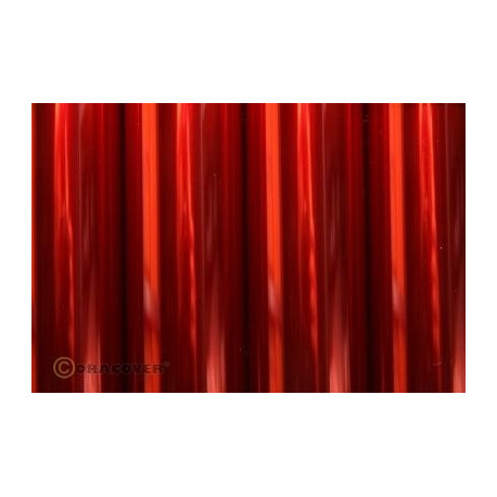 Oracover Light transparent Rot