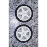 Ultraleichtrad 64mm Durchmesser/weiß