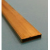 4-Kant-Messingrohr 16x2,5mm