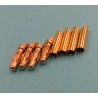 4mm Goldkontakte/Stecker-Buchse