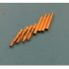 2mm Goldkontakte/Stecker-Buchse