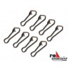 Karabiner für Schotleinen