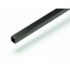 CFK-Vierkantrohr 3x3x1000mm