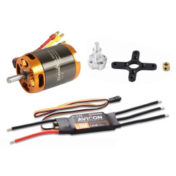 D-Power Brushless-Set AL3548-4/Regler AVICON 50