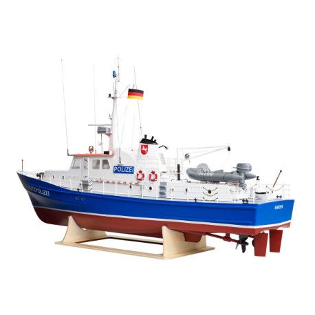 Polizeiboot W3 Baukasten incl. Beschlag