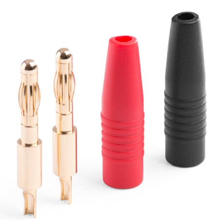 4mm Bananenstecker Gold