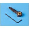 Steuerarm, Nylon Bohrung 4mm